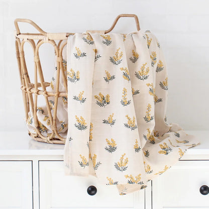 Baby Blankets and Diapers Organic Cotton Baby Comforter Muslin Squares Acacia Newborn Receiving Blanket Bedspread Bedding
