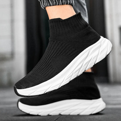 Men Running Walking sock Shoes winter boots Casual Sneakers plush warm shoes Sport shoes Lightweight Men Sneakers Casual Shoes