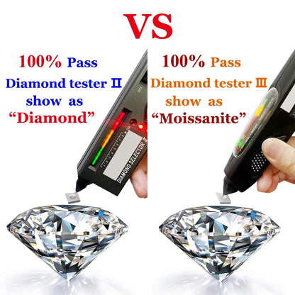 PureNew 0.5-3ct Classic Full Moissanite Earrings For Women S925 Silver Plated 18k Gold D Color VVS1 Women's Moissanite Earrings