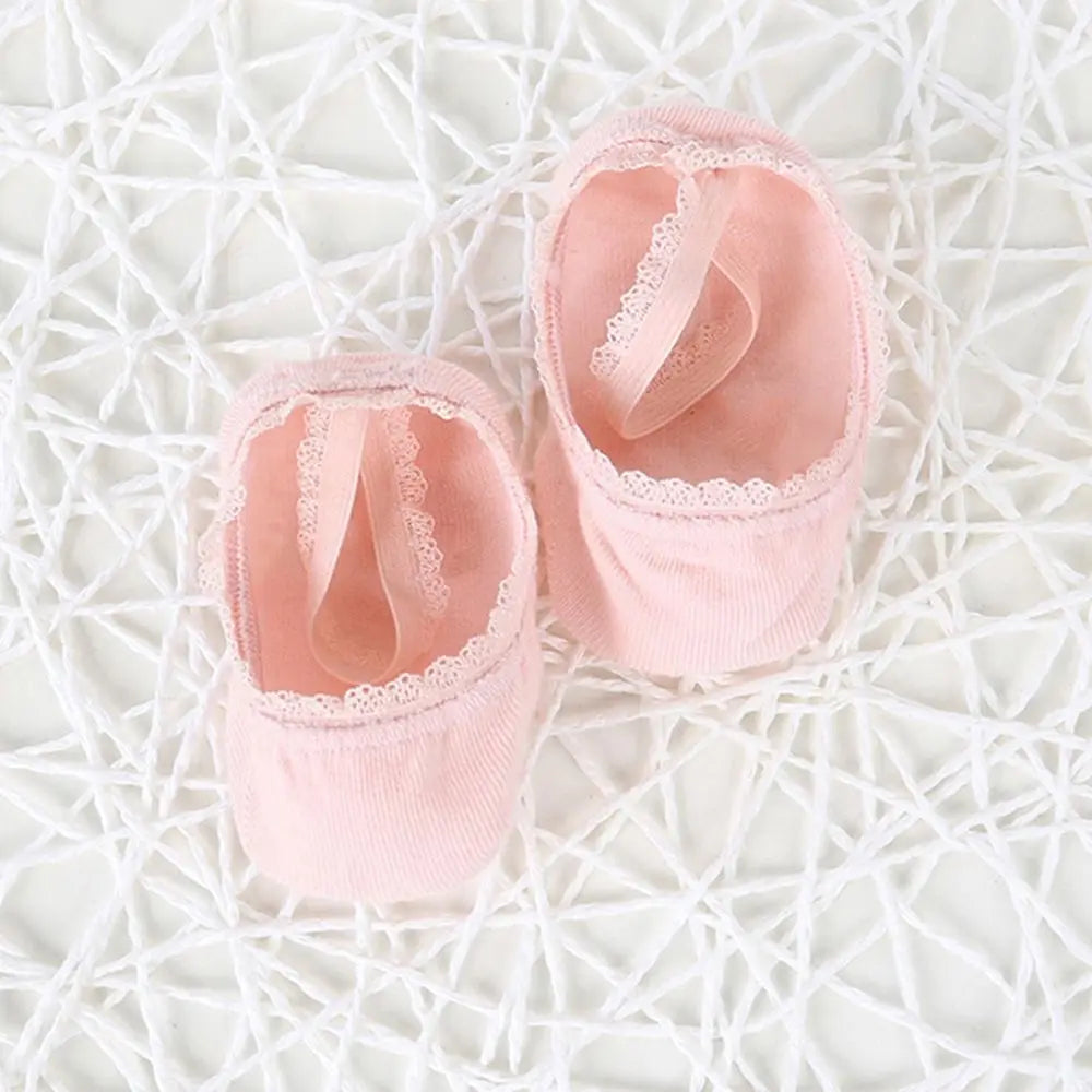 Anti-slip Socks Infant Solid Color Baby Socks Lace Socks Newborn Socks Summer