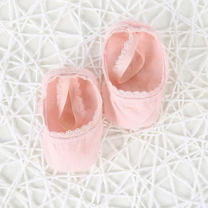 Anti-slip Socks Infant Solid Color Baby Socks Lace Socks Newborn Socks Summer