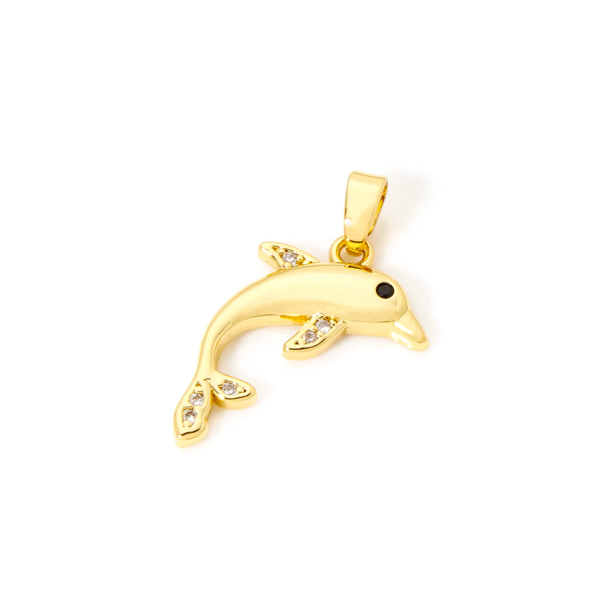 2 Pcs Brass Ocean Charms Gold Plated Dolphin Starfish Fish Seahorse Pendant For DIY Necklace Bracelet Making Jewelry