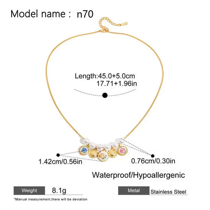 2026 Vintage Necklace On Neck Chain Women's Jewelry Accessories For Girls Clothing Aesthetic Gifts Fashion Pendant