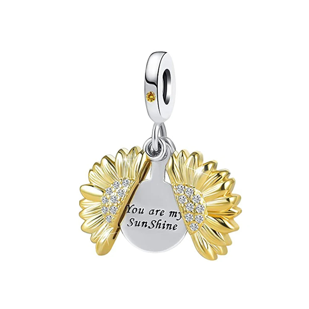 2025 New Hot Sale Hummingbird, firefly, butterfly Charm Beads Fit 925 Sterling Silver Original women Bracelet DIY Jewelry Gift