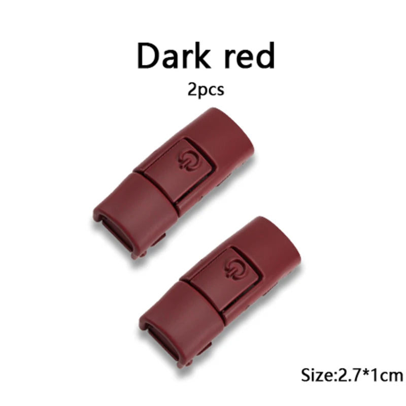 Switches Colorful Metal Buckle No Tie Shoe Laces Press Lock Shoelaces Without Ties Elastic Flat Shoelace Sneaker Kids Adult