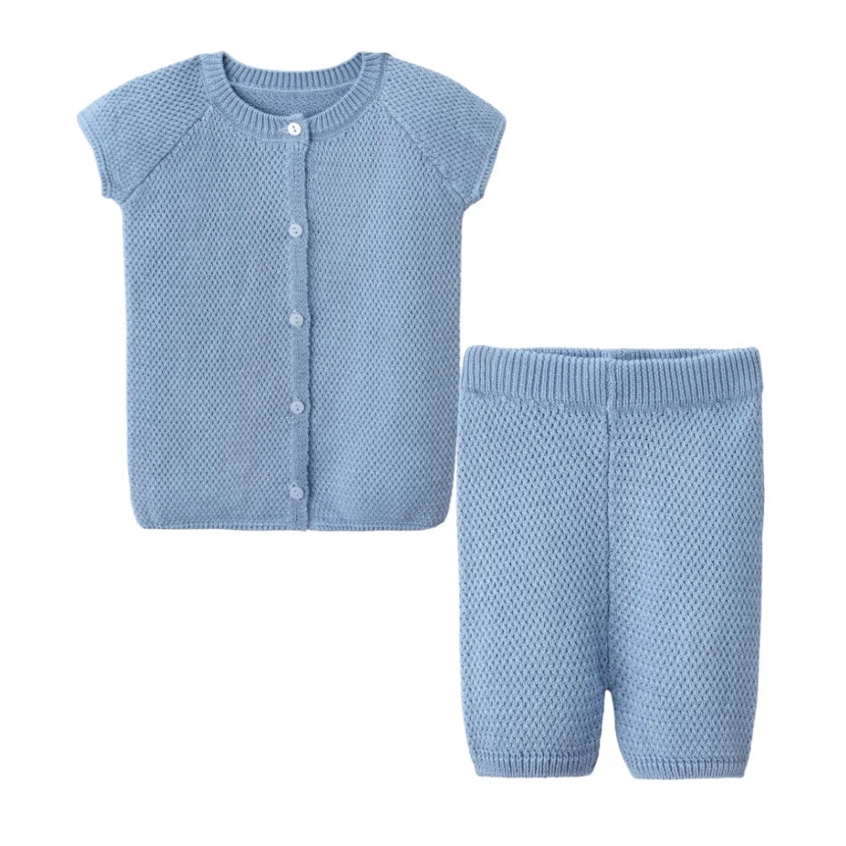 Clearance sale AS SS26 pinstripe blue & pink smocking collection shabbos brother sister family matching 100% cotton clothing