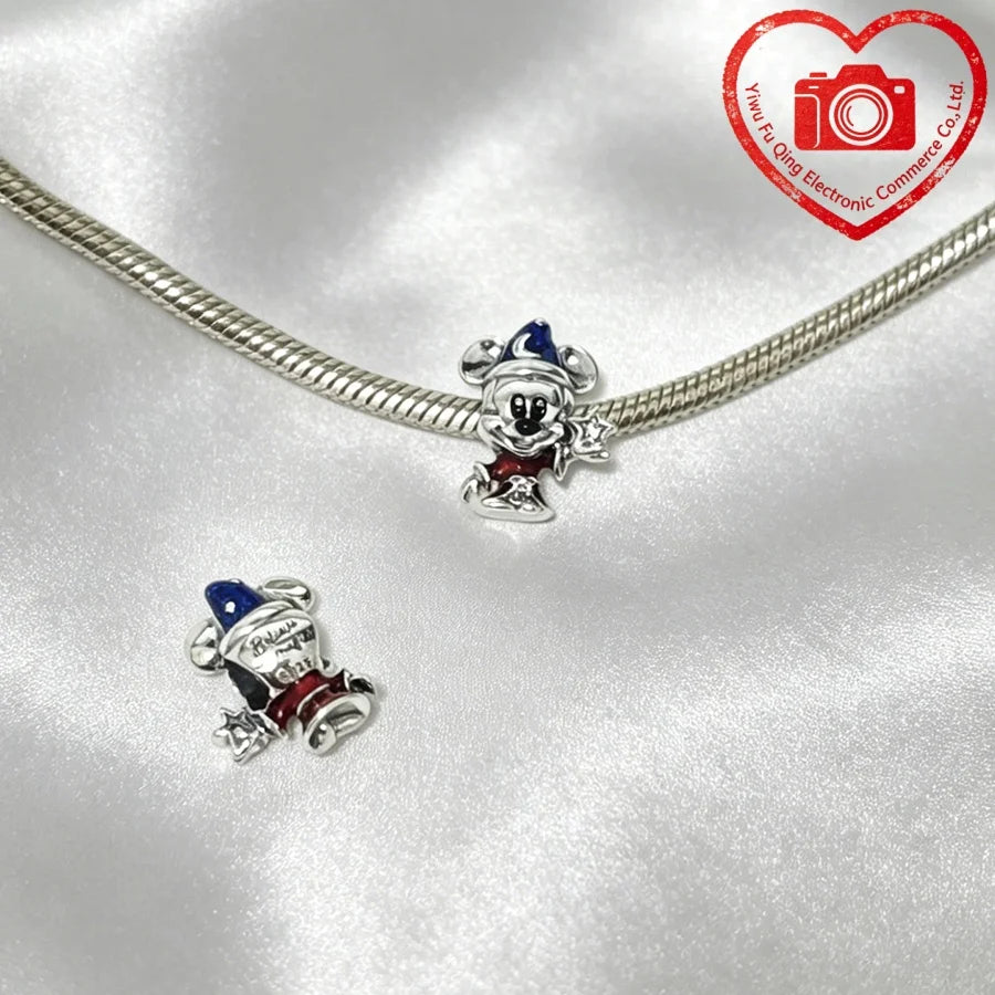 New Original Charms DIY Women Jewelry Gifts Fox Rabbit Chicken Pig Pet Dog Elephant Beads Fit 925 Silver Bracelets Accessories
