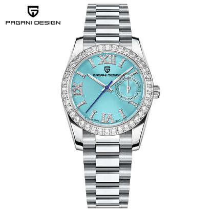 PAGANI DESIGN 2026 New Women's Quartz Watch 32MM Sapphire Waterproof Elegant Ladies Dress Watch Reloj Mujer