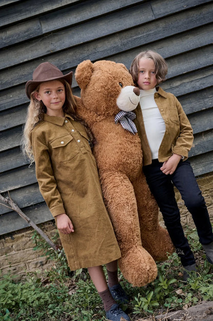 Clearance sale AS  Corduroy + Sweatshirt collection Print corduroy girl clothing  family matching boys clothes