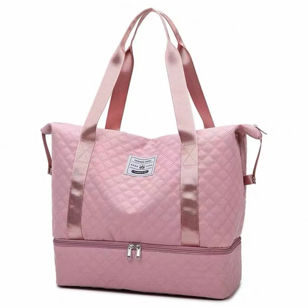2026Women's Large Capacity Shoulder Bag Foldable Vintage Tote Handbag Casual Commuter Work Travel Bag sac à bandoulière