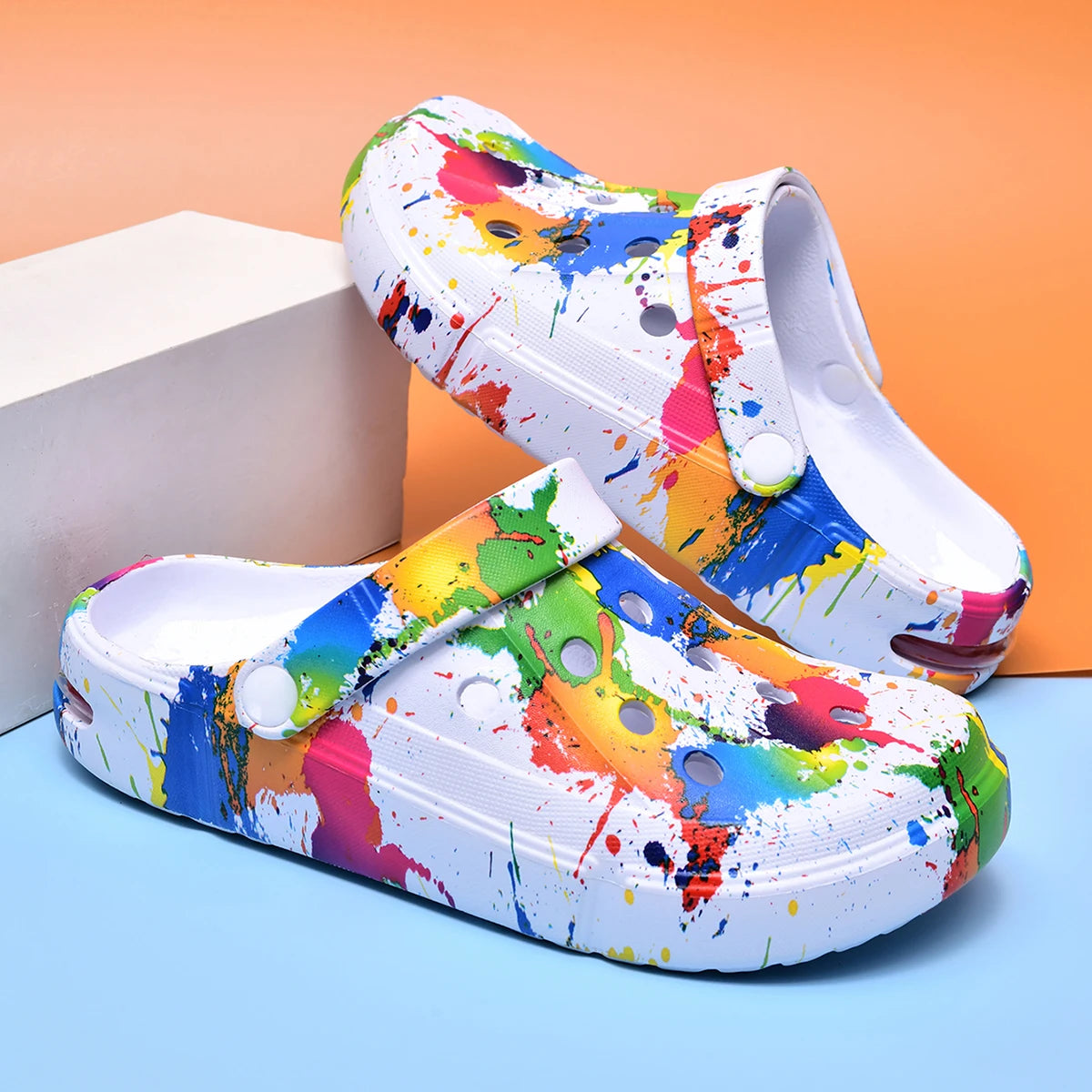 Men's Customizable Sanda Shoes Comfortable Breathable Slip On Sneakers Unisex Sports Fitness Running Shoes