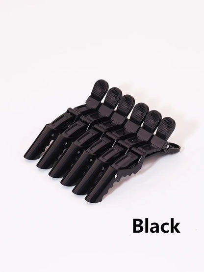 6pcs/lot Hair Clip Hairdressing Clamps Claw Section Alligator Clips Barber For Salon Styling Hair Accessories Hairpin For Women