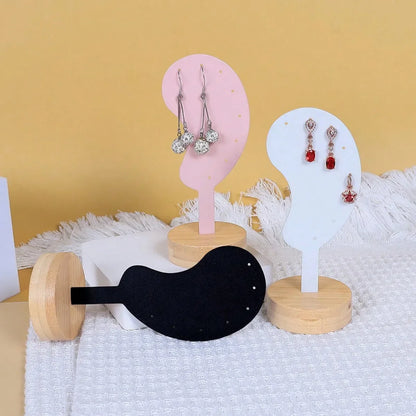 1PC Iron Ear-Shaped Earring Holder Display Stand for Jewelry Suitable for Shops And Home Decor