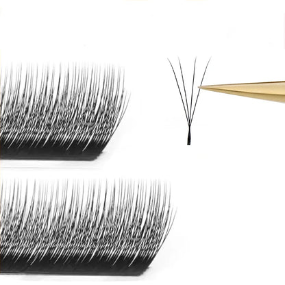 MARIA Narrow 3D W/4D W/5D W Shape Automatic Flowering Eyelash Extensions Premade Fans Narrow Natural Soft Lashes Full Dense