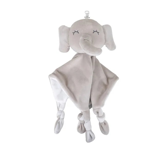 Baby Towels Newborn Baby Comforter Soothe Appease Towel Animal Rabbit Plush Dolls Soft Security Rattles Bed Bell Saliva Towel
