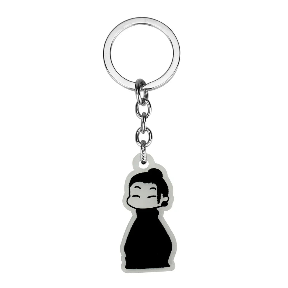Anime Keychain Geto Suguru Satoru Gojo JJK Phone Charm Accessories Pendant Keyring Bag Jewelry Gift