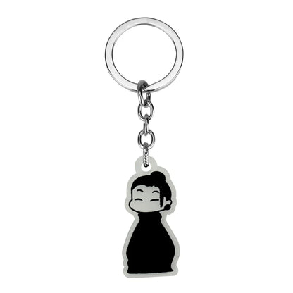 Anime Keychain Geto Suguru Satoru Gojo JJK Phone Charm Accessories Pendant Keyring Bag Jewelry Gift