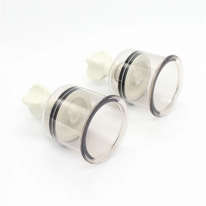 Vacuum Suction Cupping Cup Nipple Suckers Enhancer Massage Vacuum Cans Plastic Enlarger Medical Portable Twist Pump Cupping Too
