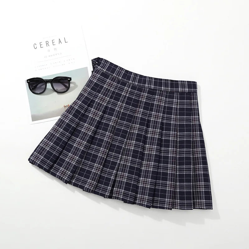 Baby Toddler Children Clothing School Plaid Girls Skirt Bottoming Princess Pleated Skirts Kids Short SKirt Summer Child Clothes