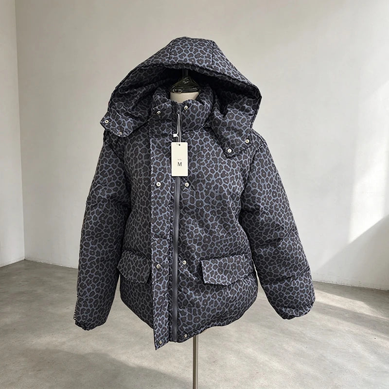 Urban Solid Women Stripe Padded Coat Pant Set Casual Full Sleeve Hooded Zipper Jacket Elastic Waist Pants 2026 Winter Lady Suits