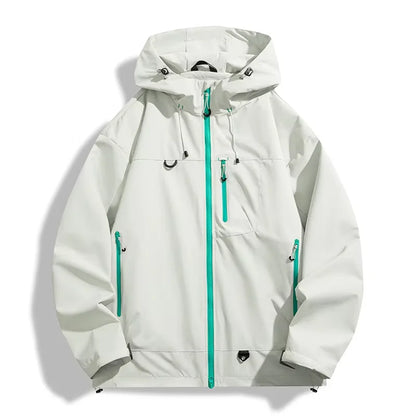Unisex Hiking Jacket Waterproof Autumn Windbreaker Ourdoor Hooded Coats Women New Jacket Men Fishing Camping Climbing Coats