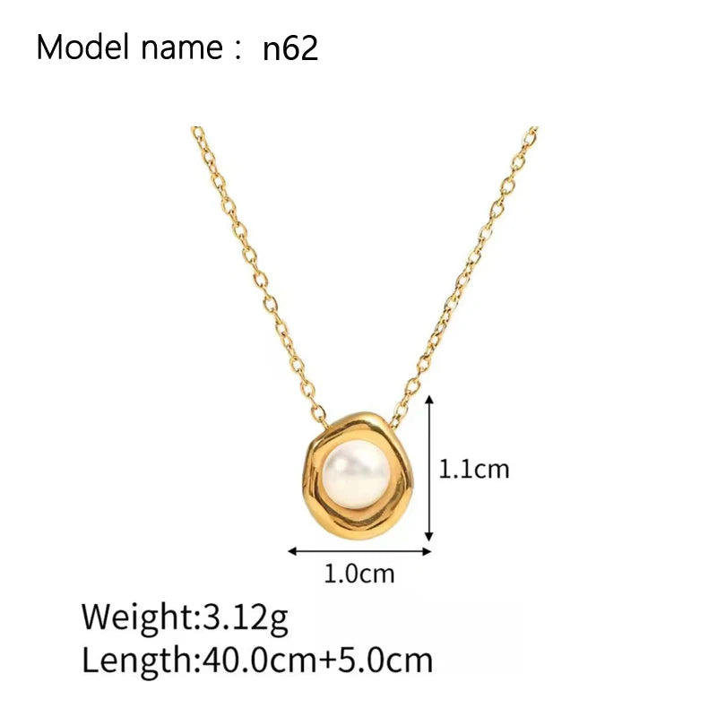 2026 Vintage Necklace On Neck Chain Women's Jewelry Accessories For Girls Clothing Aesthetic Gifts Fashion Pendant