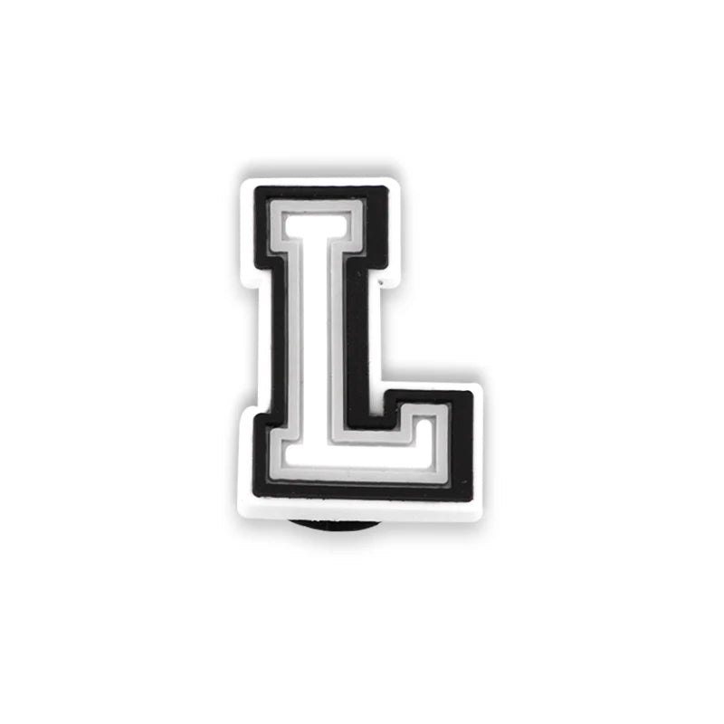 1 PCS Letter Charms for Clog Sandals Shoe Decoration 0-9# Number Alphabet ABC-Z Characters DIY Shoes Pins for Boy Girl Men Women