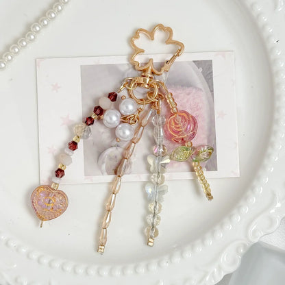 Original New Retro Star Pendant Handmade Beaded Ins Ocean Style Bag Hanging Keychain 2026 Wholesale