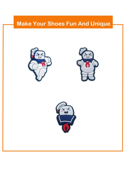 13Pcs Ghost Series Shoe Charms For Shoe Key Chain Sandals Beach Bags, PVC DIY Shoe Decorations Charms For Premium Quality