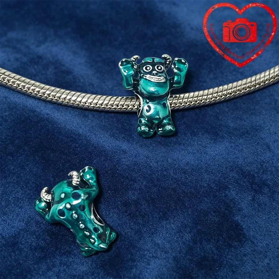 New Original Charms DIY Women Jewelry Gifts Fox Rabbit Chicken Pig Pet Dog Elephant Beads Fit 925 Silver Bracelets Accessories