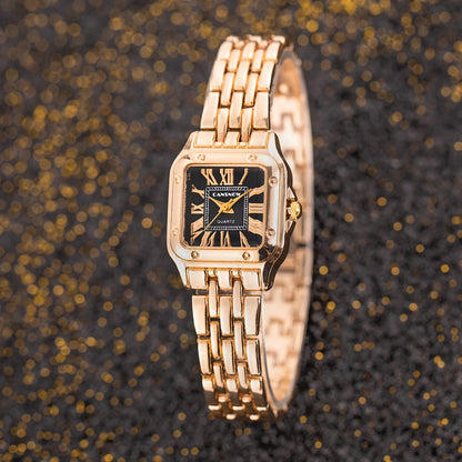 Simple Style Watch Women Top Brand Luxury Hollow Analog Quartz Wristwatches Fashion Elegant Ladies Watch Clock Gift Reloj Mujer