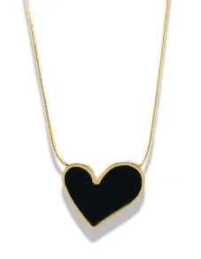 Stainless Steel Vintage Textured Delicate Necklace