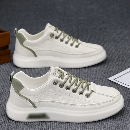 Men's Casual Shoes 2026 Comfortable Breathable White Platform Shoes Men Plus Size Casual Sneakers Outdoor Flats Shoes 39-48