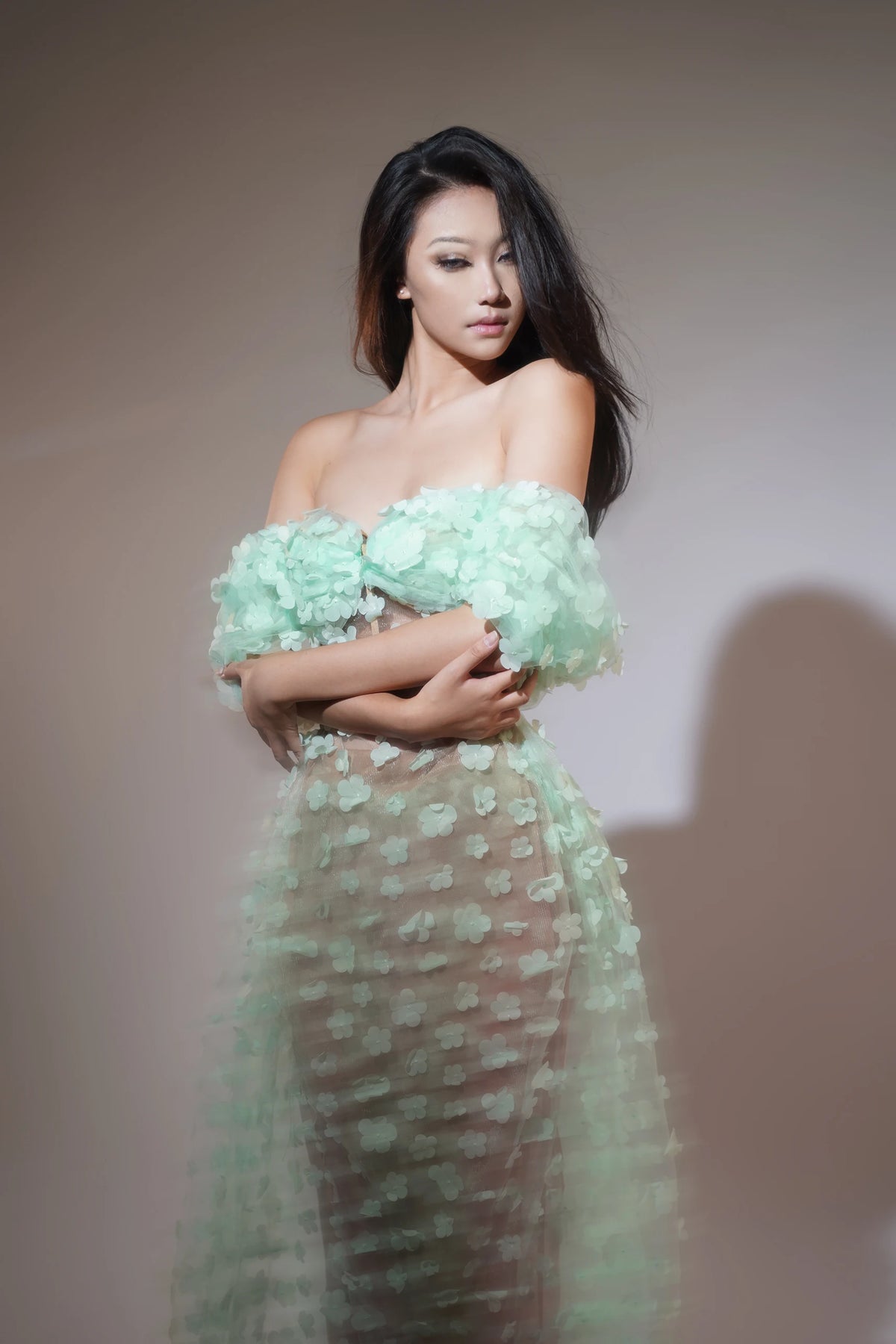 High End Ladies Formal Dress Sparkling Rhinestone Tubular Maxi Dress Sexy Birthday Dinner Dance Celebration Party Stage Costume