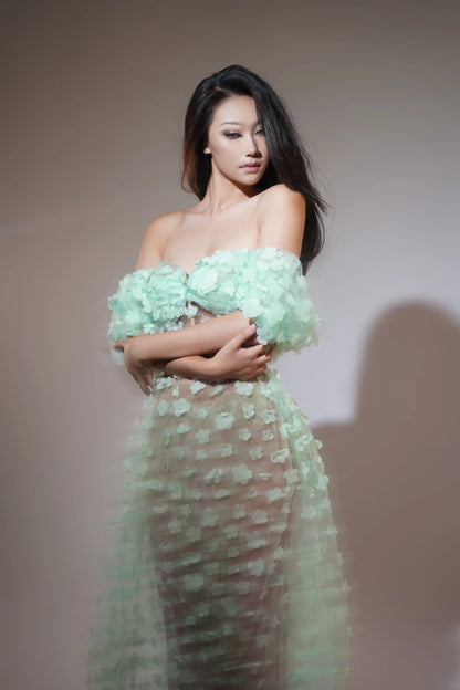 High End Ladies Formal Dress Sparkling Rhinestone Tubular Maxi Dress Sexy Birthday Dinner Dance Celebration Party Stage Costume