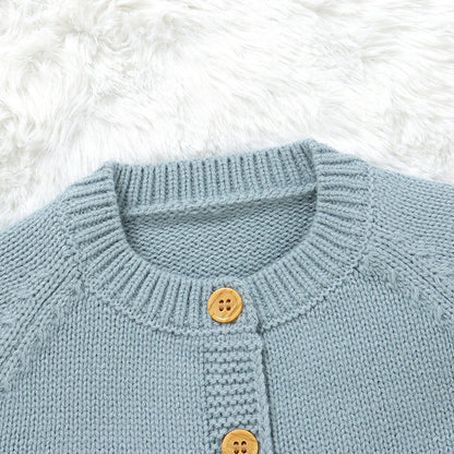 Baby Sweater Knit Infant Boy Girl Cardigan Fashion Cute Cartoon Goose Newborn Children Clothes Long Sleeve Autumn Tops Outerwear