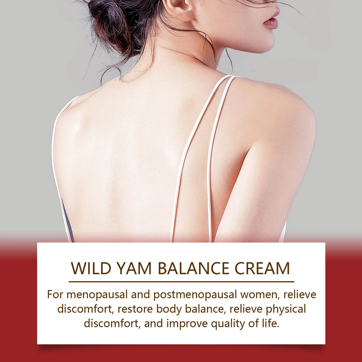 Wild Yam Cream Progesteron Hormone Regulation Balancing Tightening Smoothing Moisturizing Wrinkles Removing Women's Health Balm