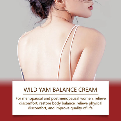 Wild Yam Cream Progesteron Hormone Regulation Balancing Tightening Smoothing Moisturizing Wrinkles Removing Women's Health Balm