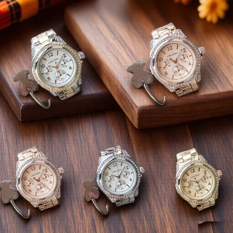 Luxury Stainless Steel Women Watches Fashion Ladies Bracelet Wristwatches with Calendar Elegant Female Quartz Watch Clock Gift