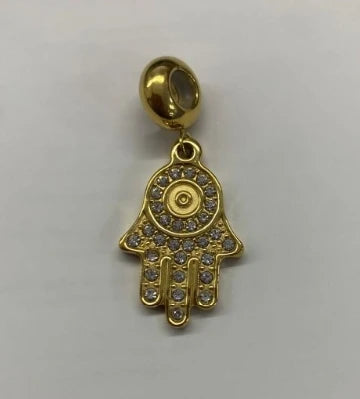 Stainless Steel Round Pendant Chain Bracelet jewelry