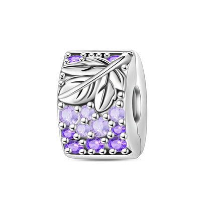 Original 925 Sterling Silver Clip Charm Inlaid Zircon Cat Butterfly Charm Silicone Spacer Beads For Women Bracelet DIY Jewelry