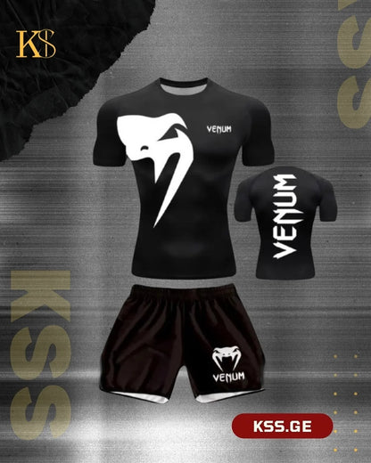 Best-Selling Outdoor Sports Casual Short-Sleeved Short-Pants Set for Men And Women Martial Arts Boxing Clothing