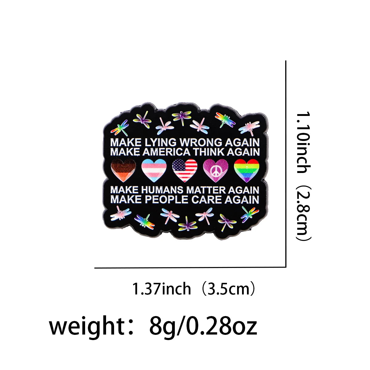Funny Quotations plz use it Enamel Pin Flower Badges Lapel Pins for Clothes Backpacks Raccon Brooch Jewelry Gifts for Friends
