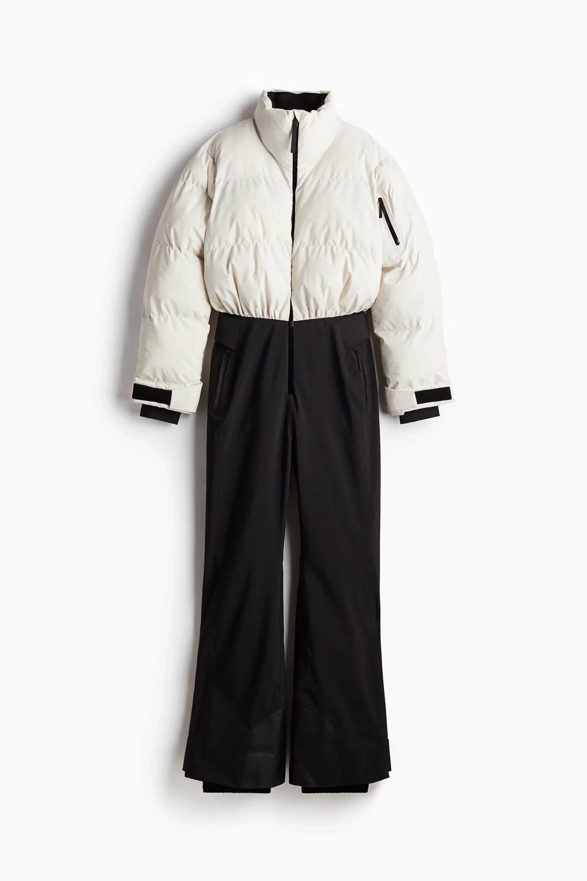 Casual Thicken Women's Ski Jumpsuits Stand Collar Full Sleeve Zippers High Waist Lady Rompers 2025 Winter Female Skiwear New