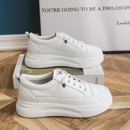 Women's Lace-Up Platform Sneakers in Style Options