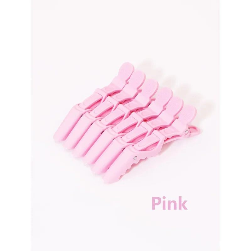 6pcs/lot Hair Clip Hairdressing Clamps Claw Section Alligator Clips Barber For Salon Styling Hair Accessories Hairpin For Women
