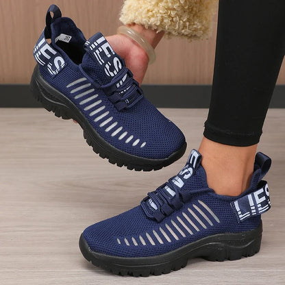 2025 Fashion Mesh Running Shoes Men Women Breathable Lightweight Cushioned Sole Sports Gym Outdoor Training Sneakers Quick Dry