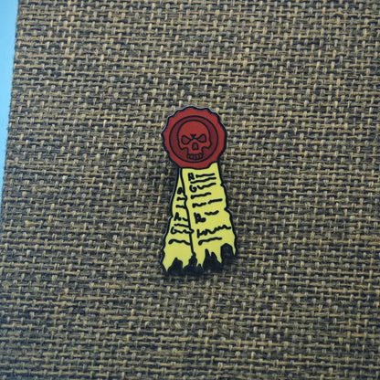 Blood Angels Brooch Sanguinius Enamel Pin Skull Pure imprint Metal Brooch Badge Backpack Accessory