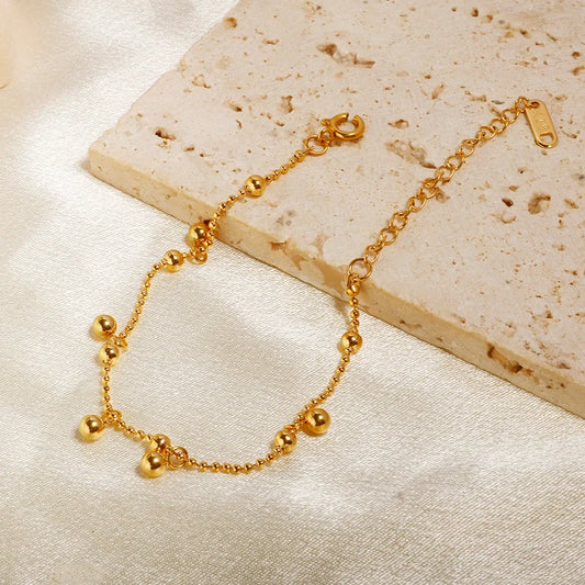 Stainless Steel Bohemian Style Personalized Anklet