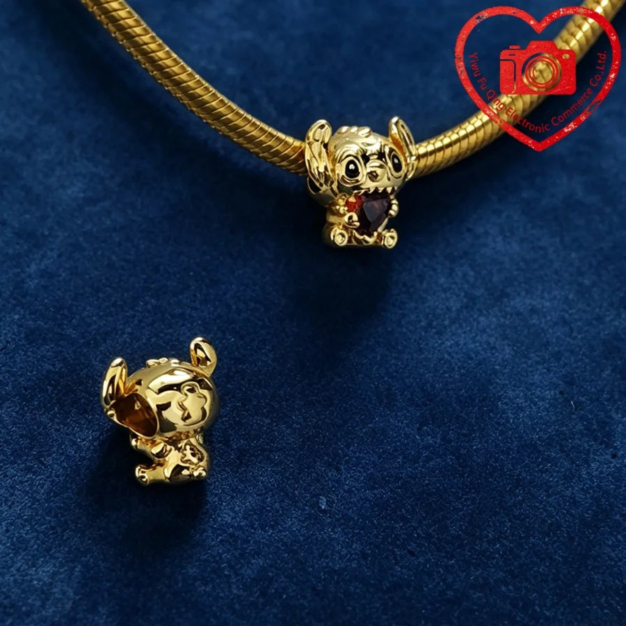 New Original Charms DIY Women Jewelry Gifts Fox Rabbit Chicken Pig Pet Dog Elephant Beads Fit 925 Silver Bracelets Accessories